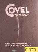 Covel-Covel No. 15, Handfeed, Surface Grinder, Operations Manual-No. 15-01